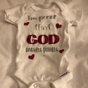 I’m Proof that God answers prayers Onesie